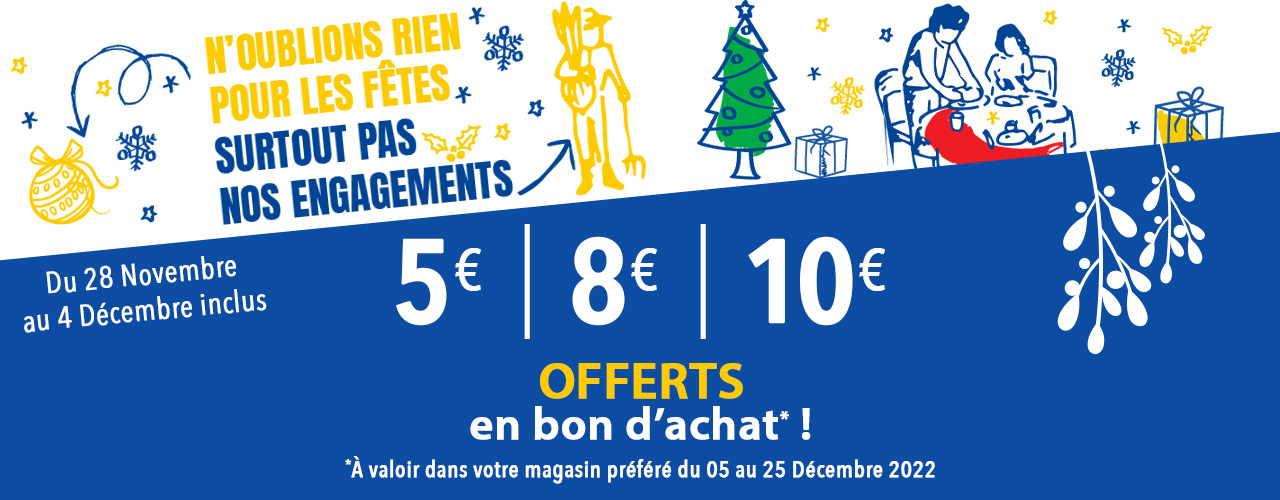 Bon achat décembre Bon achat décembre