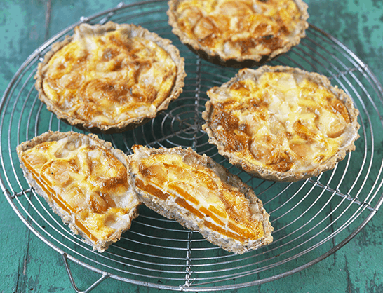 Tarte aux carottes et à la tommette Tarte aux carottes et à la tommette