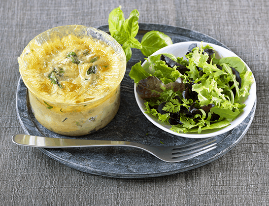 Flans de légumes au coulommiers Flans de légumes au coulommiers